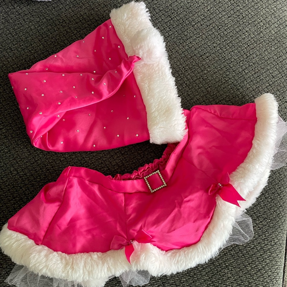 Hot pink lingerie set